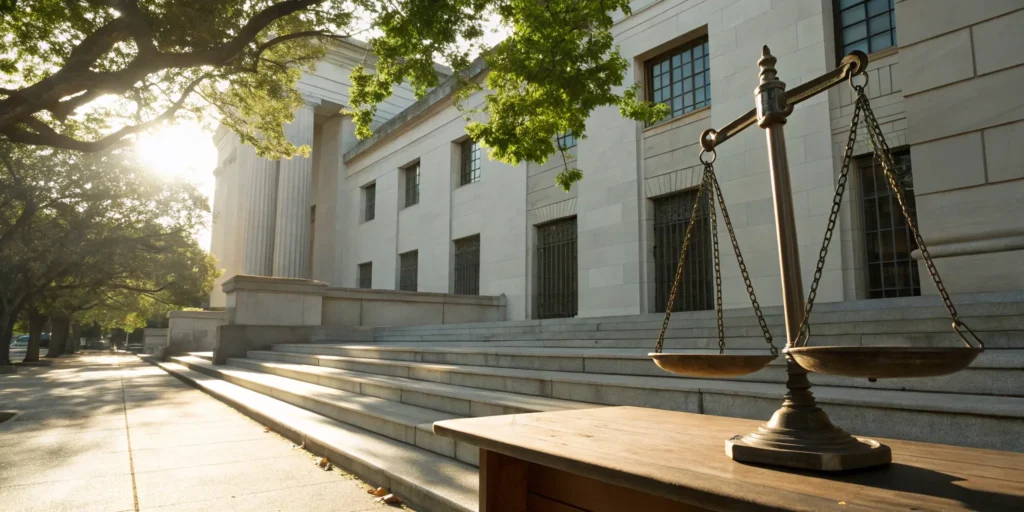 Florida scales of justice.