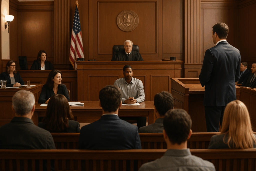 aggravated assault court room 