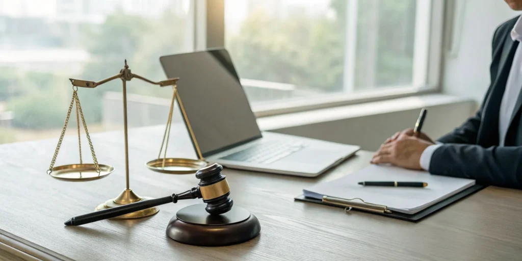 Miami domestic violence lawyer providing legal consultation.