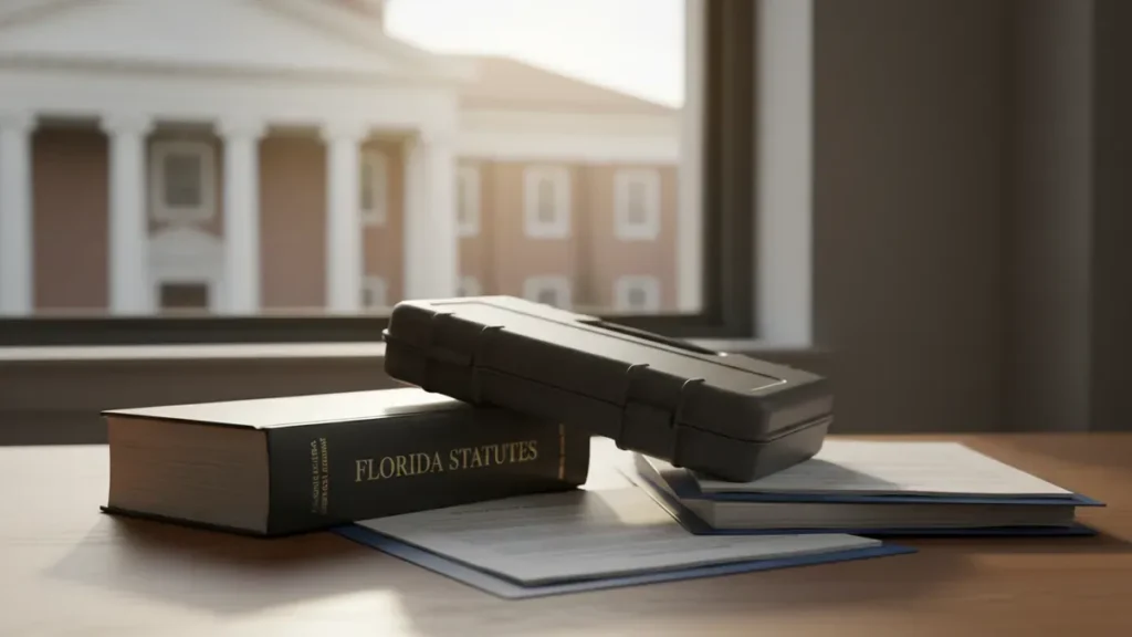 Florida concealed carry violations legal documents and firearm case